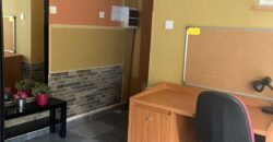 Studio for rent.