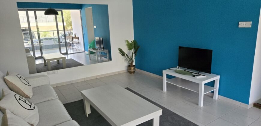 One bedroom bright and modern ground floor apartment-Fully furnished