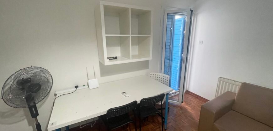 Large room (16 square meters) fully furnished on first floor with verandah