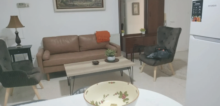 One room in a two-bedroom apartment