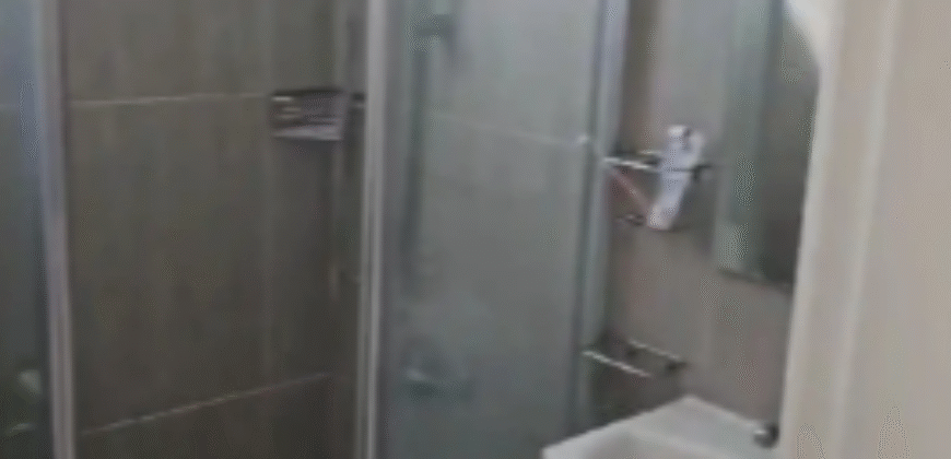 One room in a two-bedroom apartment