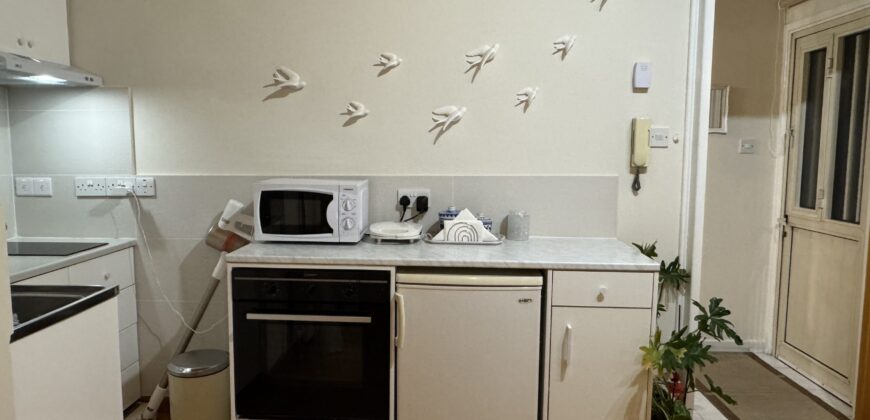 A spacious, recently renovated, one-bedroom flat in walking distance from the University of Nicosia