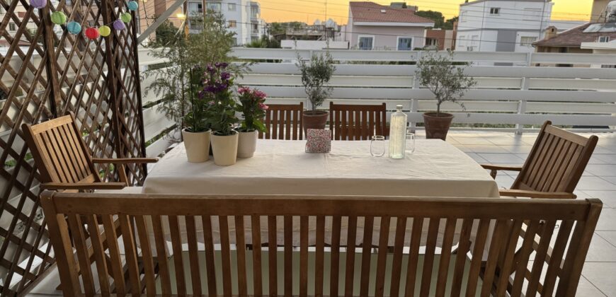 A spacious, recently renovated, one-bedroom flat in walking distance from the University of Nicosia